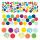 Konfetti Zahl 60 34g  Confetti Birthday, aus Papier,, Amscan
