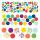 Konfetti Zahl 70 34g  Confetti Birthday, aus Papier,, Amscan