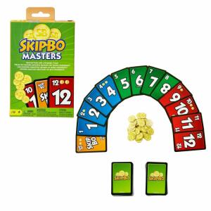 Kartenspiel Skip-Bo  Masters, ab 4 Jahren,, Mattel