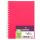 Skizzenbuch Notes A6  50 Blatt 120g pink, mit Spiralbindung,, CANSON