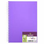 Skizzenbuch Notes A5  50 Blatt 120g violett, mit...