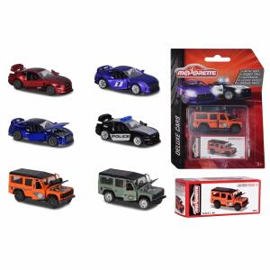 majorette Deluxe Cars   1:60; 6fach sortiert, ab 3 Jahren,, Simba-Dickie