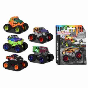 majorette Monster Rockerz  Color Changers sortiert, Monstertrucks 6fach sortiert, ab 3 Jahren,, Simba-Dickie