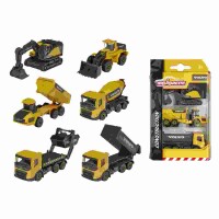 majorette Construction  Volvo Baufahrzeuge 3er, 2fach...