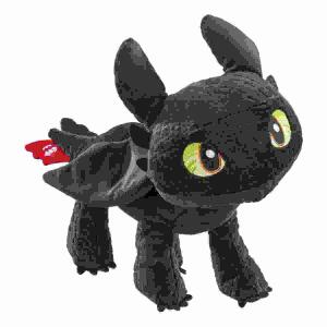 Plüsch Drache Dragons  Ohnezahn 25cm, Drachenzähmen leicht gemacht, Nachtschatten