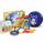PUSTEFIX Reise-Koffer Set  250ml, mit original PIXI Buch und Wasserball,, ab 4 Jahren,