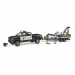 bruder RAM 2500 Polizei  Pickup Licht/Sound 1:16, mit...