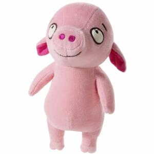 Plüsch Rosalie 20cm rosa  mit gesticktem Gesicht, mit recycelter Stopfwatte,, Heunec, Material aus Bio-Qualität gefertigt,