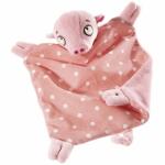Schnuffeltuch Rosalie  Tupfen 20cm rosa, mit Tupfen...