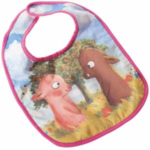 Lätzchen 25cm rosa  Material aus Bio-Qualität gefertigt,, Heunec
