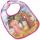 Lätzchen 25cm rosa  Material aus Bio-Qualität gefertigt,, Heunec