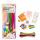 Bastel-Set Chenilledraht  RAINBOW 212 Teile, Inhalt: 30x Chenilledraht, 30x Pompons,, 56x Moosgummistanzteile, 20x Moosgummistäbchen,, 12x Flauschfedern, 30x Wackelaugen, 34x Sticker,, folia
