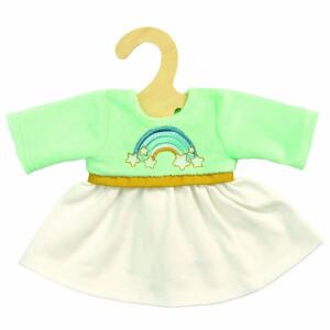 Heless Kleid Rainbow  Gr.28-35cm, für Puppen und Plüschtiere, ab 18 Monaten