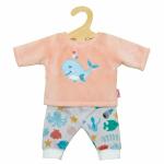 Heless flauschiger Pyjama  Wal Bobby Gr.28-35cm, aus...