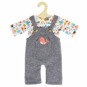 Heless Latzhose & T-Shirt  Wal Bobby Gr.35-45cm, für Puppen und Plüschtiere, ab 3 Jahren