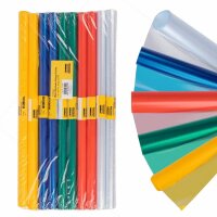 Idena Buchfolie 2m x 40cm  farbig sortiert