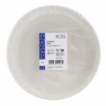 Pappteller Premium D23cm  weiß 50er, Durchmesser 23...