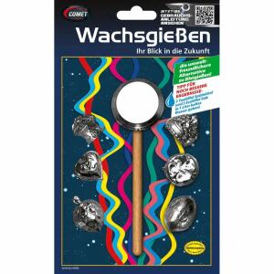 Wachsgießen 6 Figuren  und 1 Löffel, Comet