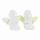 Engel sitzend 9cm weiss  gold Porzellan sortiert, 2-fach sortiert, T x B x H: 7 x 11 x 9,3 cm, Riffelmacher