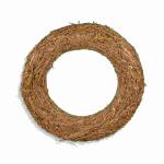 Strohkranz natur 40cm  Riffelmacher