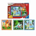 Ravensburger Puzzle  3x49 Teile Pokemon, Pokemon...