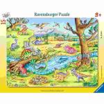 Ravensburger Rahmenpuzzle  12 Teile Dinosaurier, Die...