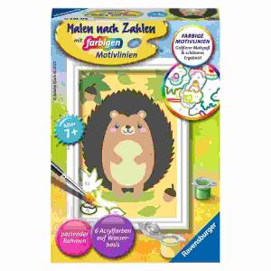 Malen nach Zahlen  Kleiner Igel, Serie F ab 7 Jahren, Ravensburger