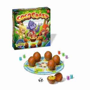 Ravensburger Coco Crazy  2-8 Spieler, Spieldauer 20 Minuten,, ab 6 Jahren,
