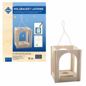 Holzbauset Laterne  ab 6 Jahren,, PEBARO
