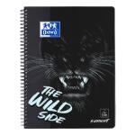 Collegeblock Wild Side  A4+ kariert 80 Blatt 90 g Recycling-Papier Oxford