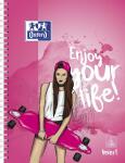 Collegeblock Skatergirl  A4+ liniert 80 Blatt 90 g...
