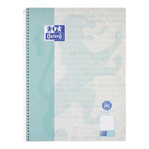 Oxford Recycling Collegeblock A4+ (220 x 295 mm), 80 Blatt, dotted, Optik Paper®, 4fach gelocht