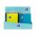 Oxford Recycling Vokabelheft A5, Lineatur 53 (2 Spalten), 32 Blatt, geheftet, Optik Paper®