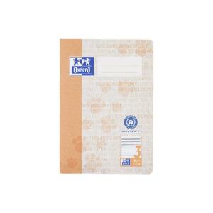Oxford Recycling Schulheft A5, 16 Blatt, Lineatur 3, Optik Paper®