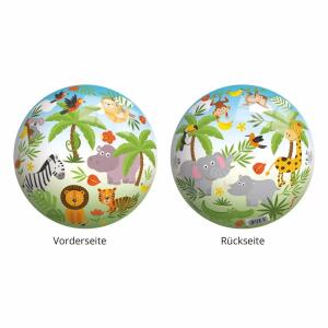 Spielball 23cm  Jungle World, Vinyl Spielball mit Dschungel Motiv,, John GmbH
