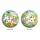 Spielball 23cm  Jungle World, Vinyl Spielball mit Dschungel Motiv,, John GmbH