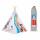 PAW PATROL Tipi Zelt  Original aus Holz, mit Tragebeutel,, John