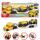 Dickie Toys Micro Builder  Truck Volvo 32cm, Truck m. 2 Volvo Fahrzeugen: Muldenkipper, Radlader, ab 3 Jahren