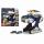 Dickie Toys Police Bot  35cm, aufklappbar mit Licht und Sound, Freilauf und Schußfunktion,, 2x AAA Batterien enthalten,, ab 3 Jahren