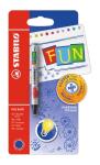 Stabilo Rollerball FUN refill blau 3ST