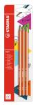 Stabilo Bleistift Trio HB Blister 3 ST/1 Farbe orange