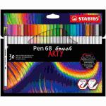 STABILO Pen 68 brush 30er Kartonetui „ARTY"