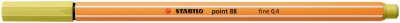 STABILO point 88 senf