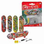 Finger Skateboard 6fach  sortiert, mit Zubehör,...