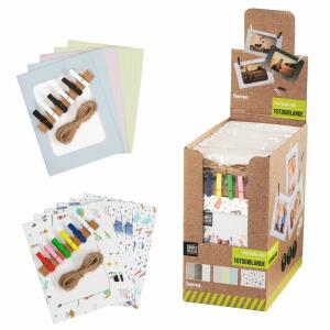 Fotogirlande Mix  sortiert, mit Klammern und Schnur, hama