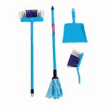 Wischmoppset Vileda  Color Line 4-teilig blau, Inhalt:...