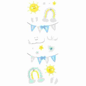 Sticker Sunny Baby Boy  10er, Rössler