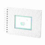 Baby Boy Fotoalbum  Wire-O PP 40x195x145mm, für 40...