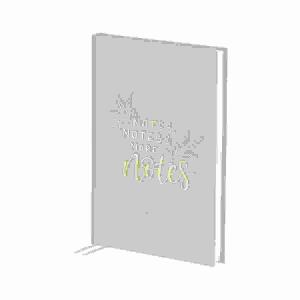 Notizbuch My Journal A5  Notes And More Notes, 192 Seiten, dotted,, Rössler