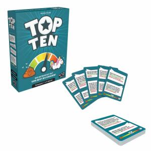Partyspiel Top Ten  Nominierung Spiel des Jahres 2022, für 4 - 9 Spieler, ab 12 Jahren,, Cocktail Games, Asmodee